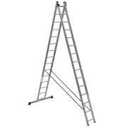 Dvojdielny viacúčelový hliníkový rebrík Elkop VHR Profi 2x17, 1ks