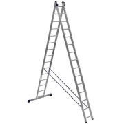 Dvojdielny viacúčelový hliníkový rebrík Elkop VHR Profi 2x15, 1ks