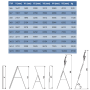 Trojdielny univerzálny hliníkový rebrík Elkop - VHR Trend 3x9, 1ks