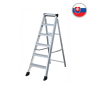 Stavebný rebrík schodíkový SHR 806, 6 stupňov (5+1)